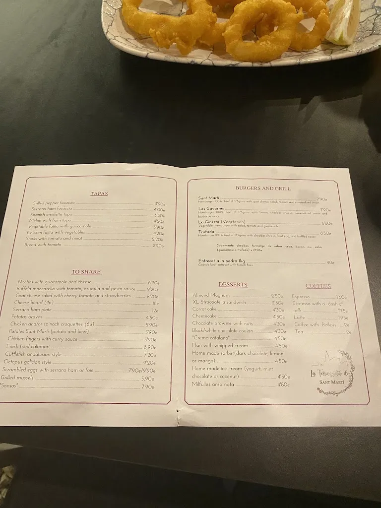 Menu_La Terrasseta de Sant Martí_Sant Martí Vell_image_3