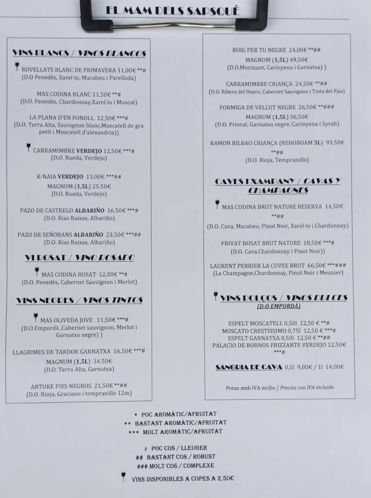 Menu_SAPS QUÈ RESTAURANT(TANCAT PER VACANCES FINS EL DIA 2 D’OCTUBRE)_Sant Hilari Sacalm_image_3