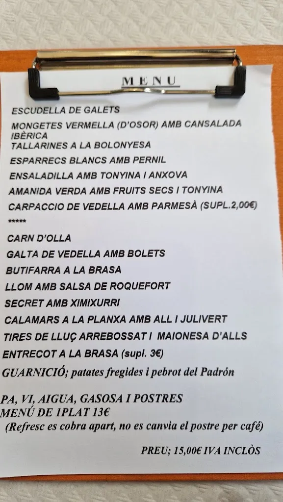 Menu_Restaurant Aquari 