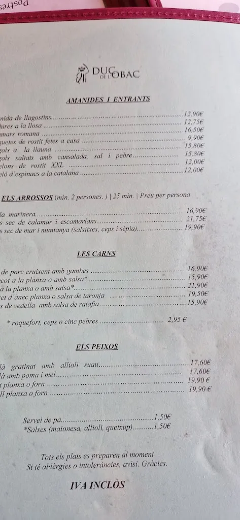 Menu_Restaurant Duc de l'Obac_Sant Julià del Llor i Bonmatí_image_4