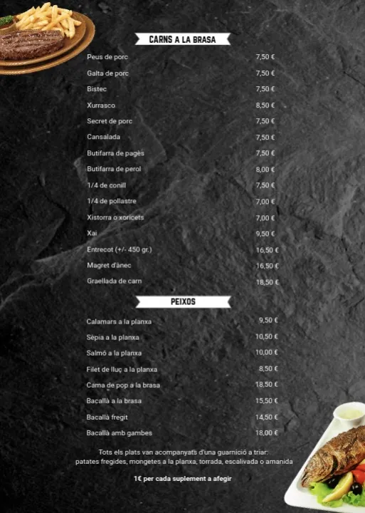 Menu_Bar Restaurant La Cantonada_Sant Julià del Llor i Bonmatí_image_4