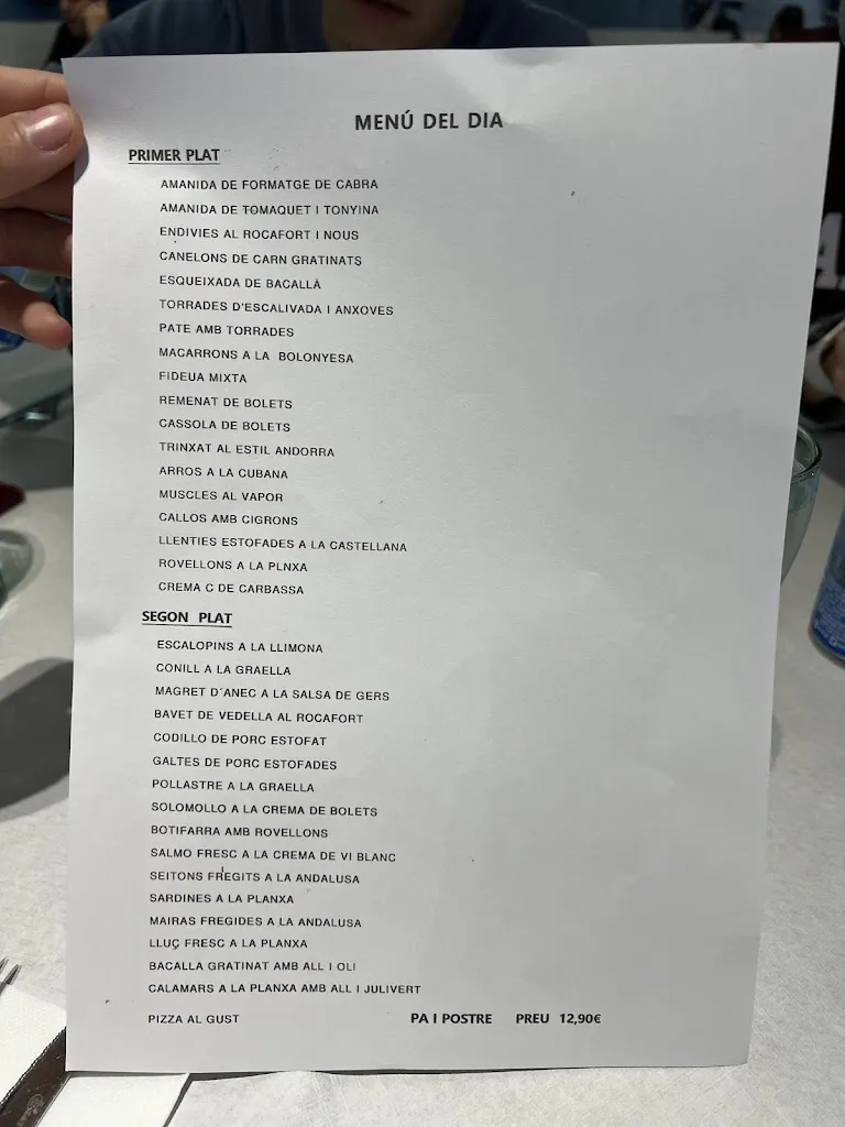 Menu_RESTAURANT PIZZERIA VENÈCIA_Sant Julià del Llor i Bonmatí_image_2