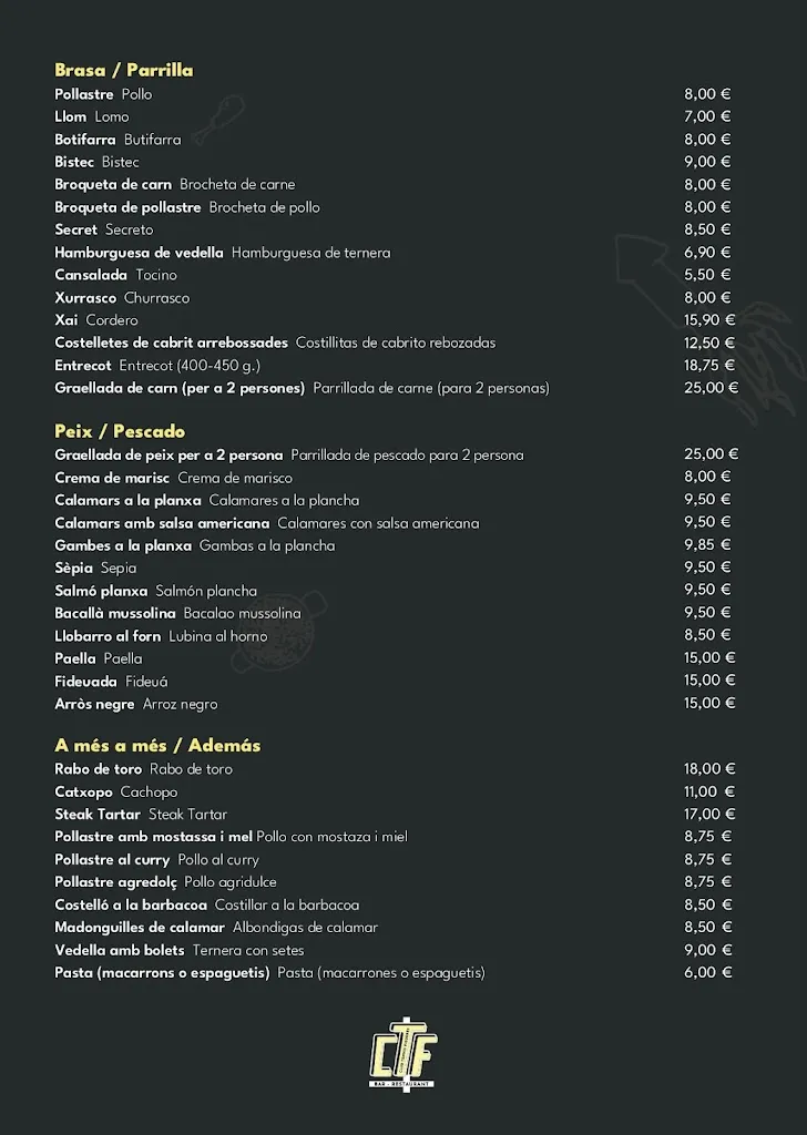 Menu_Restaurant Club Tennis Figueres_Santa Llogaia dÀlguema_image_1