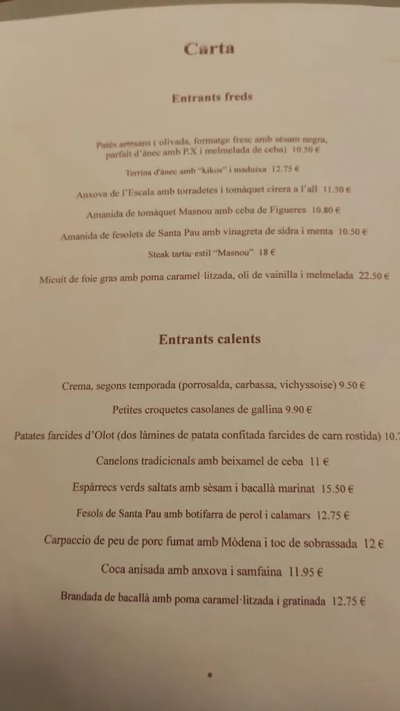 Menu_Restaurant Masnou_Santa Pau_image_1