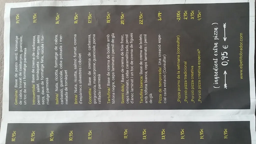 Menu_PIZZA El Petit Obrador Sarrià de Ter_Sarrià de Ter_image_3