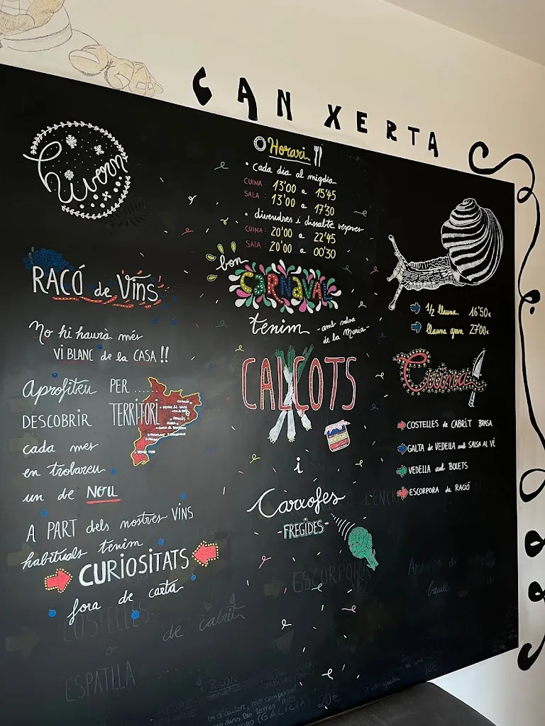 Menu_Restaurant Can Xerta_Santa Cristina dAro_image_1