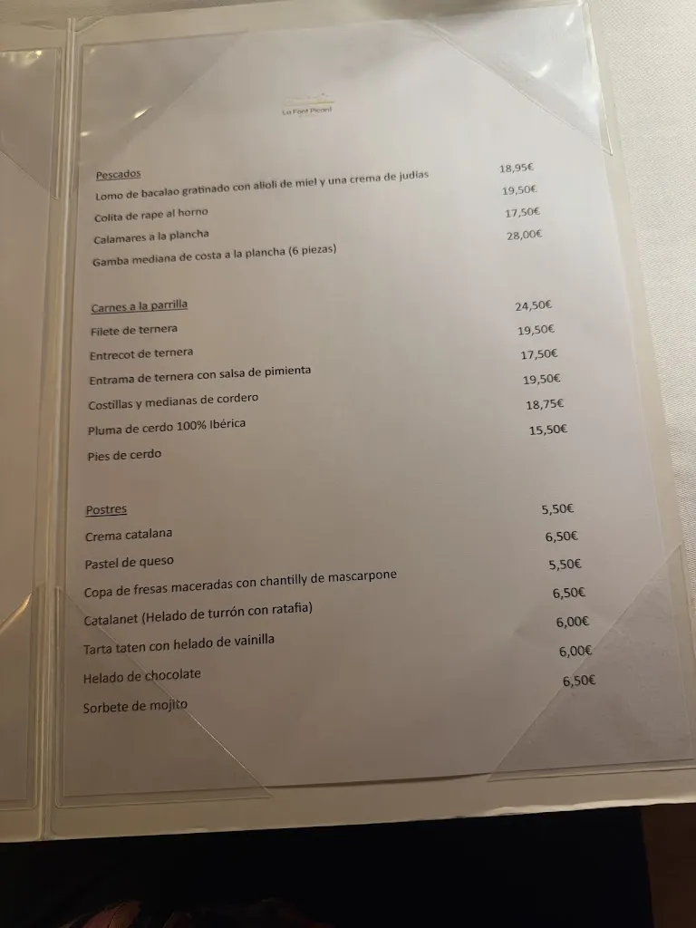Menu_Restaurant La Font Picant Bell-Lloc_Santa Cristina dAro_image_3