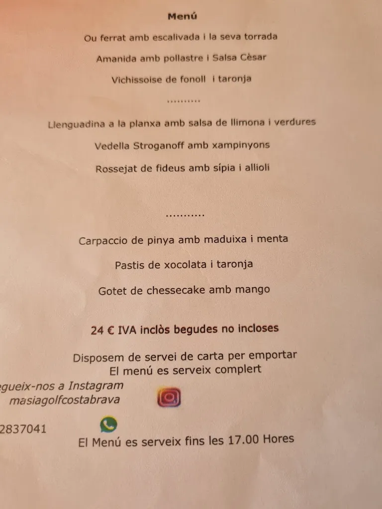 Menu_Costa Brava Restaurant & cafè_Santa Cristina dAro_image_1
