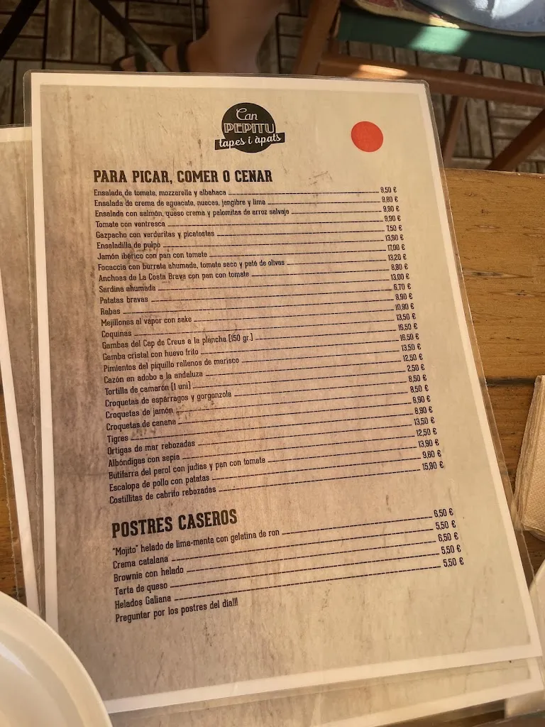 Menu_Can Pepitu_Selva de Mar La_image_4