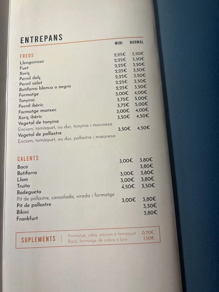 Menu_La Bodegueta_Santa Coloma de Farners_image_2