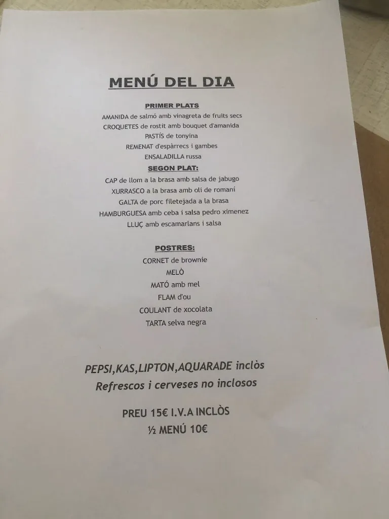 Menu_La Bodegueta_Santa Coloma de Farners_image_3