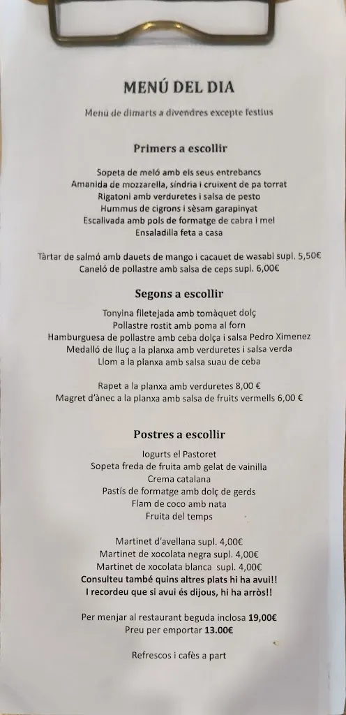 Menu_Mumm Restaurant_Santa Coloma de Farners_image_1