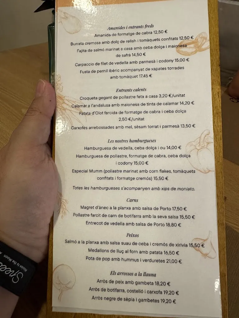 Menu_Mumm Restaurant_Santa Coloma de Farners_image_2