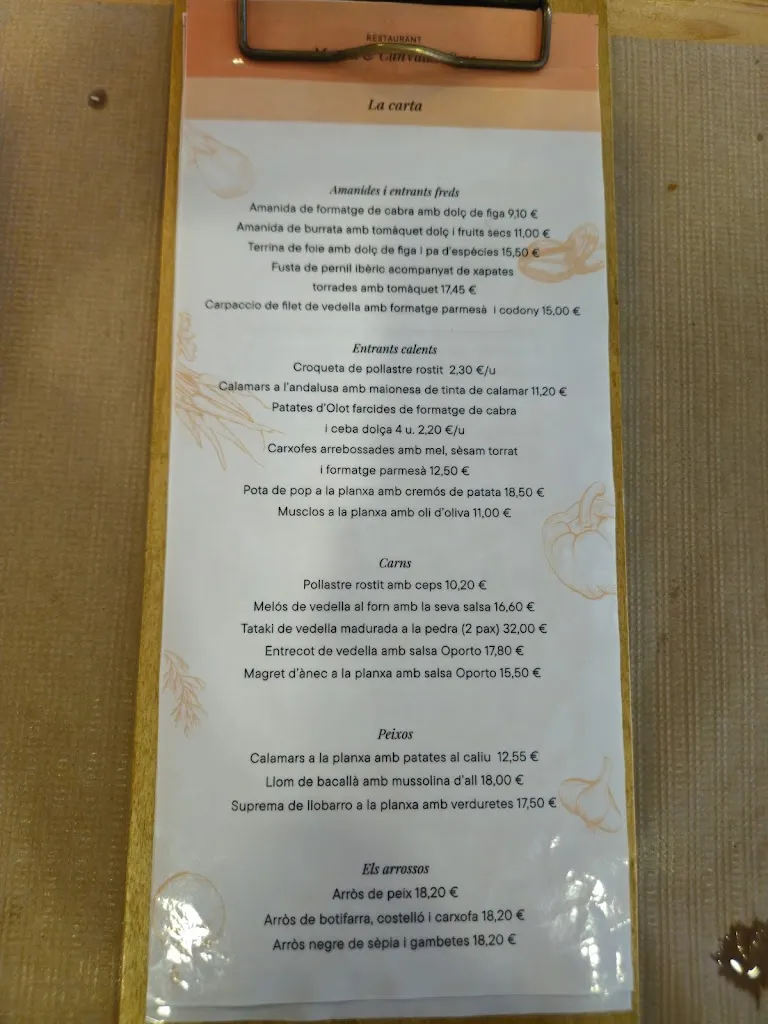 Menu_Mumm Restaurant_Santa Coloma de Farners_image_4