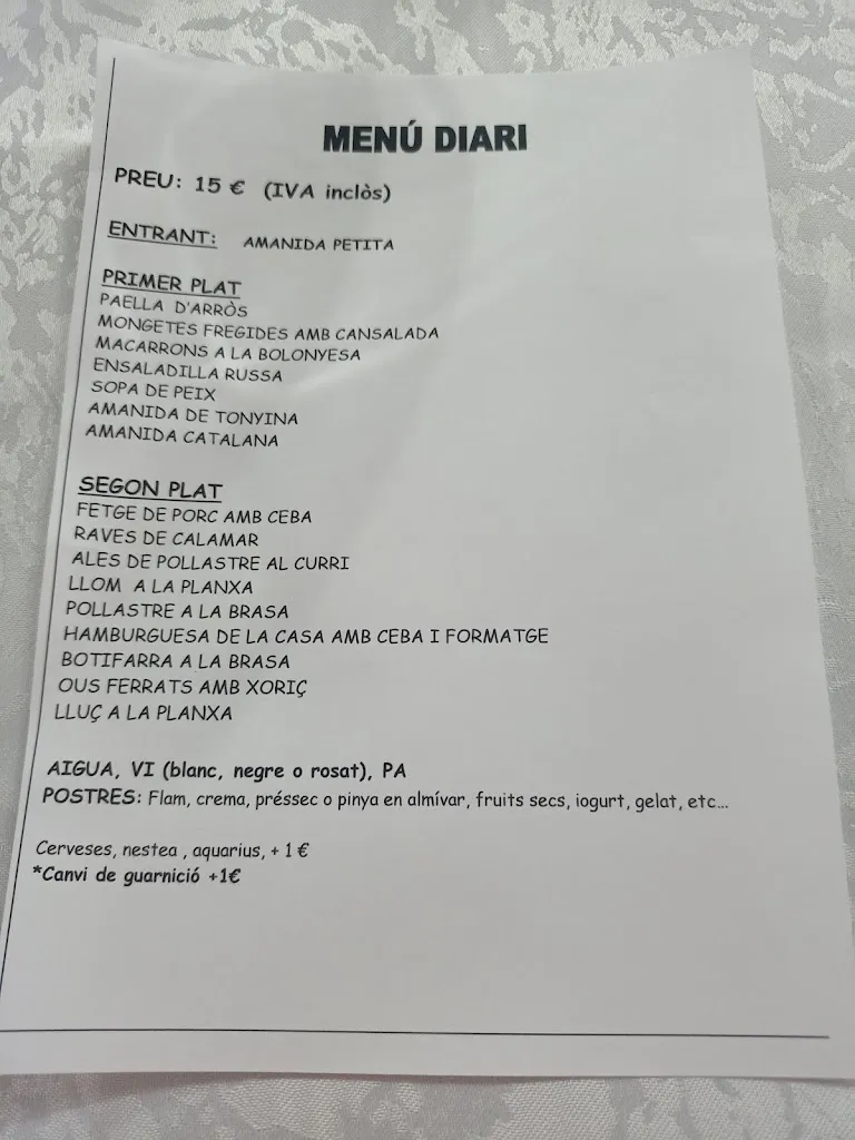 Menu_BAR RESTAURANT CAN GURT S.L._Santa Coloma de Farners_image_2