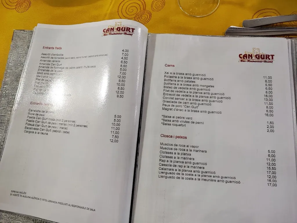 Menu_BAR RESTAURANT CAN GURT S.L._Santa Coloma de Farners_image_3