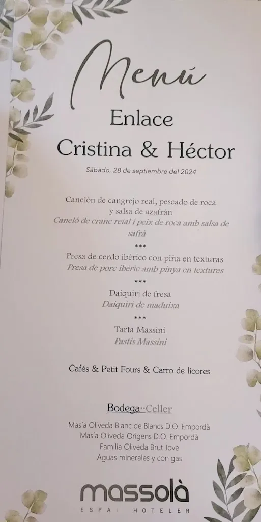 Menu_Restaurant Mas Solà_Santa Coloma de Farners_image_3