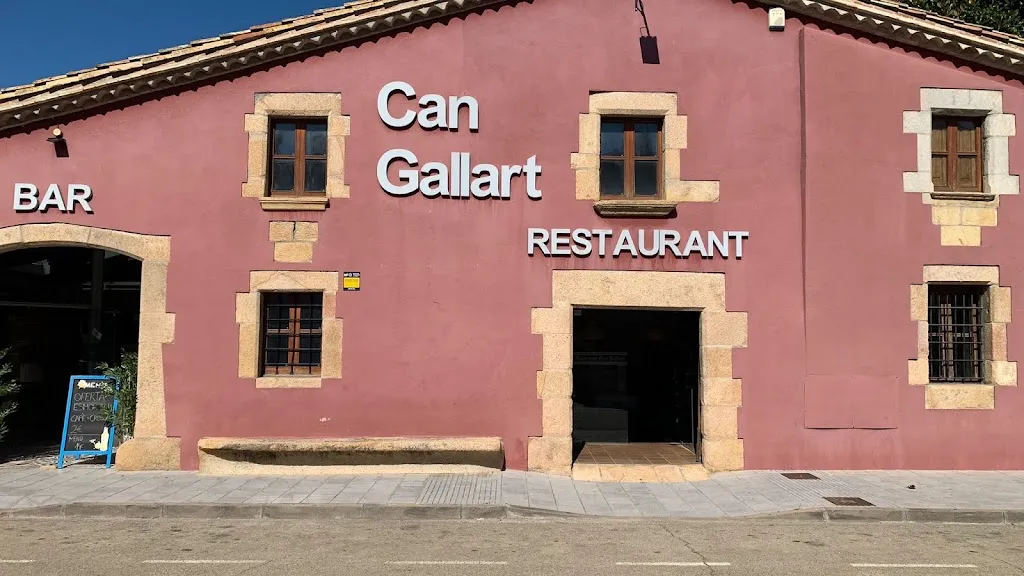 Can Gallart restaurant in Santa Coloma de Farners