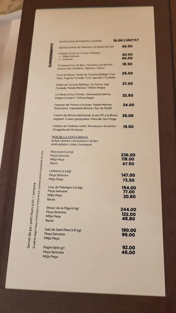 Menu_Casa Teva Restaurant_Sant Feliu de Guíxols_image_2