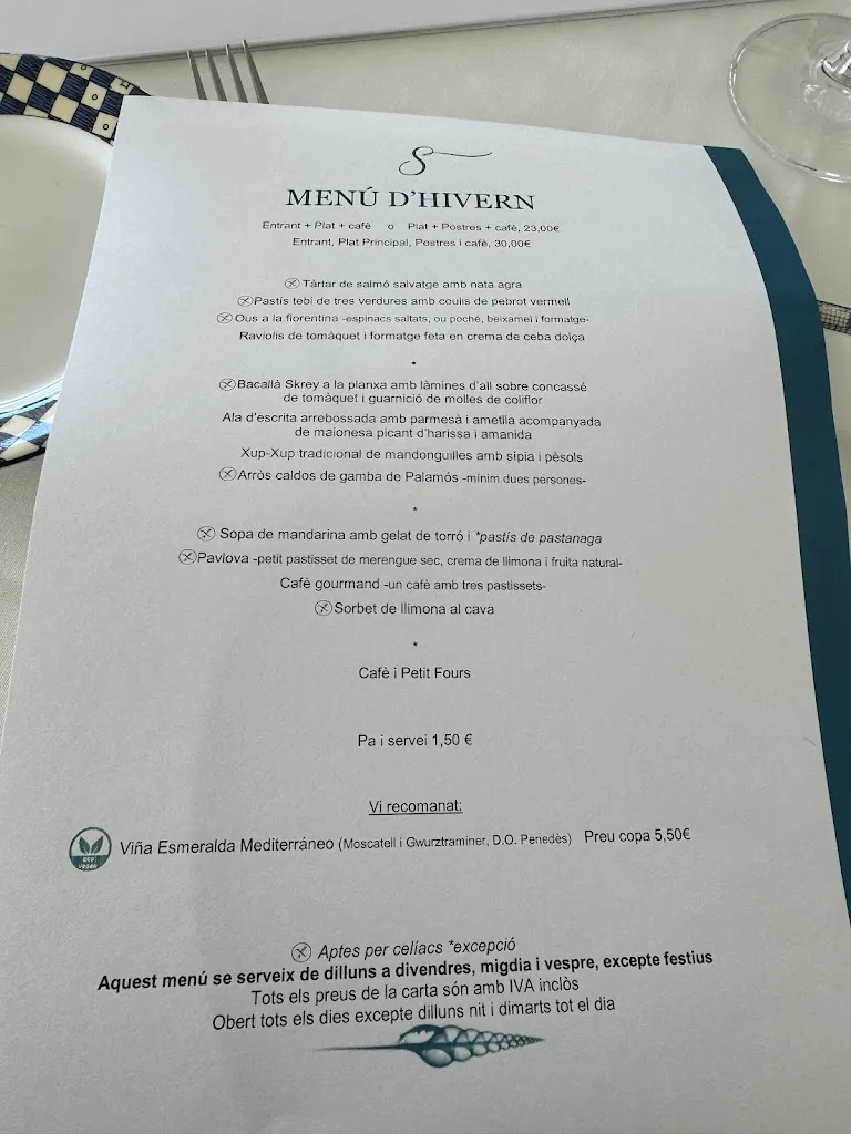 Menu_Sa Marinada_Sant Feliu de Guíxols_image_3