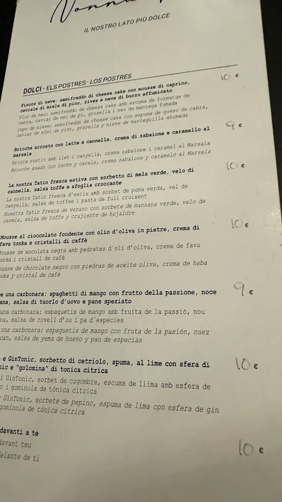 Menu_Nonna flo Ristorante Trattoria Moderna_Sant Feliu de Guíxols_image_3