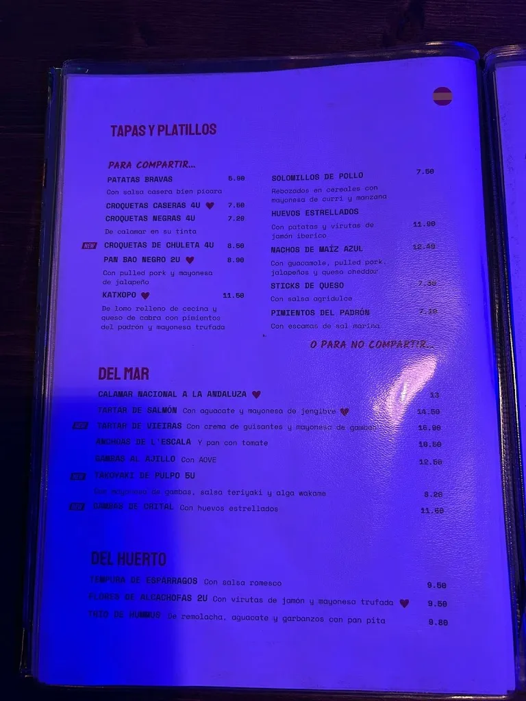 Menu_El Pícaro Sant Feliu de Guíxols_Sant Feliu de Guíxols_image_2