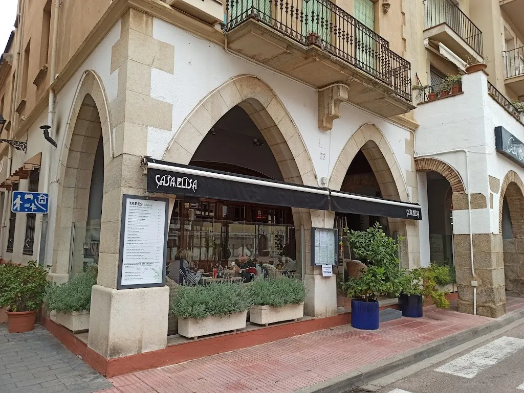 Casa Elisa restaurant in Sant Feliu de Guíxols