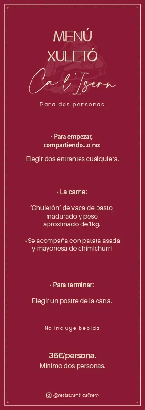 Menu_Restaurant Ca l'Isern_Sant Feliu de Guíxols_image_3