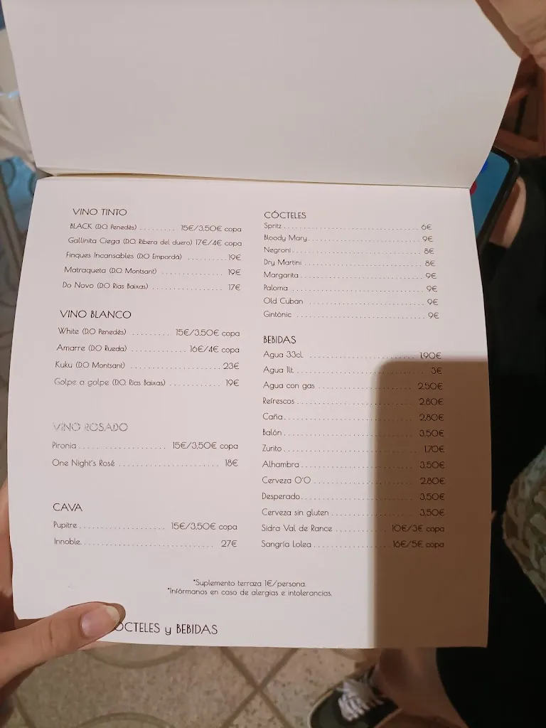 Menu_La Buganvilia_Sant Feliu de Guíxols_image_1