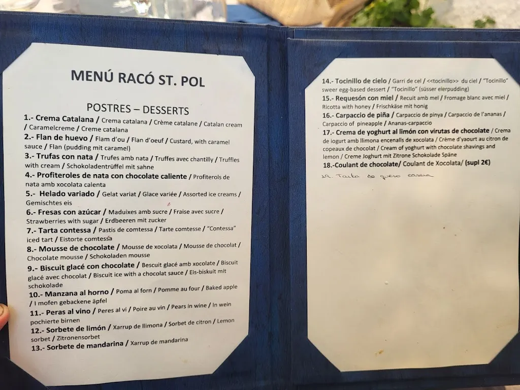 Menu_El Racó de Sant Pol_Sant Feliu de Guíxols_image_2