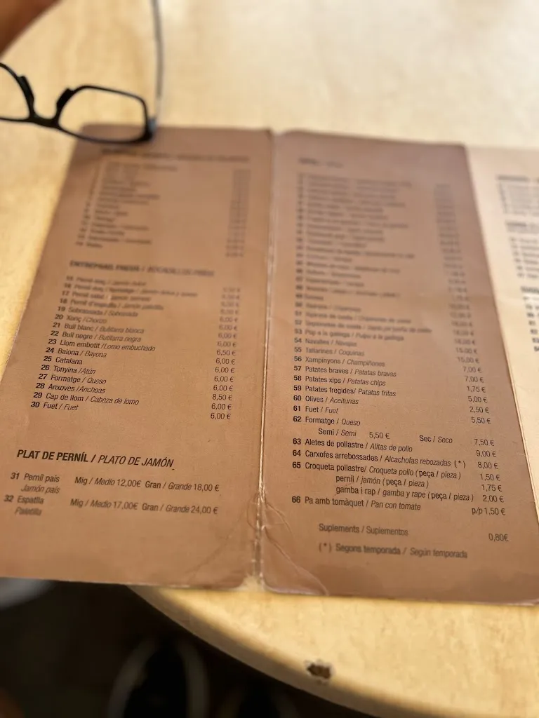 Menu_Bar El Corsari_Sant Feliu de Guíxols_immagine_3