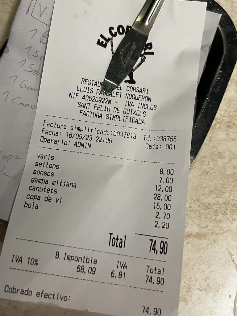 Vicky Lüthi_Bar El Corsari_Sant Feliu de Guíxols_recensione