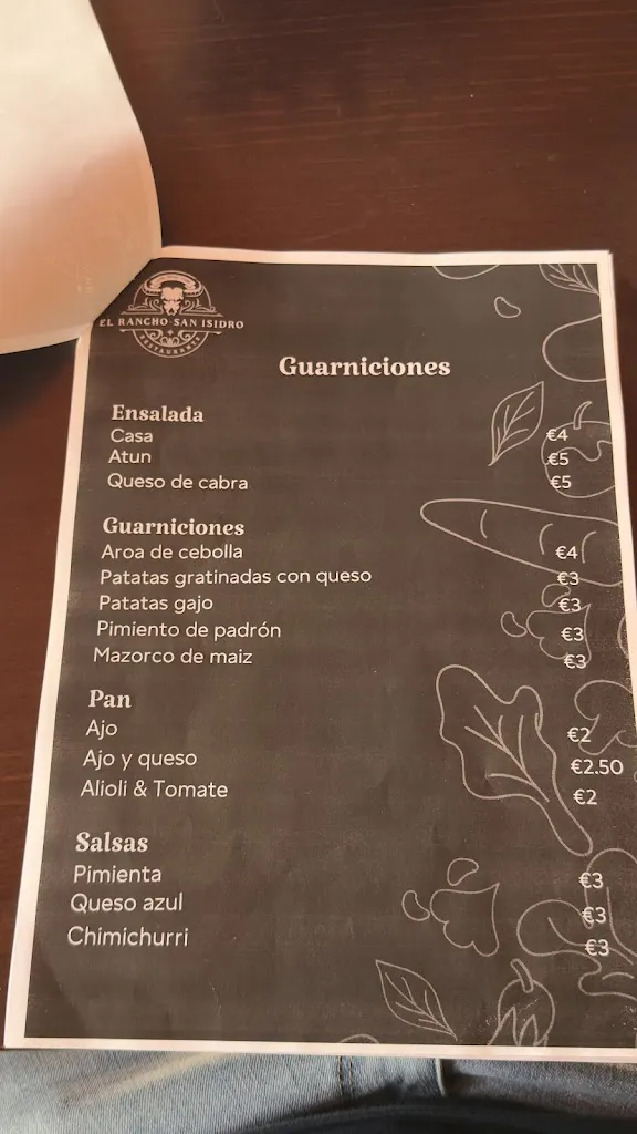Menu_El Rancho - San Isidro_Albatera_image_4