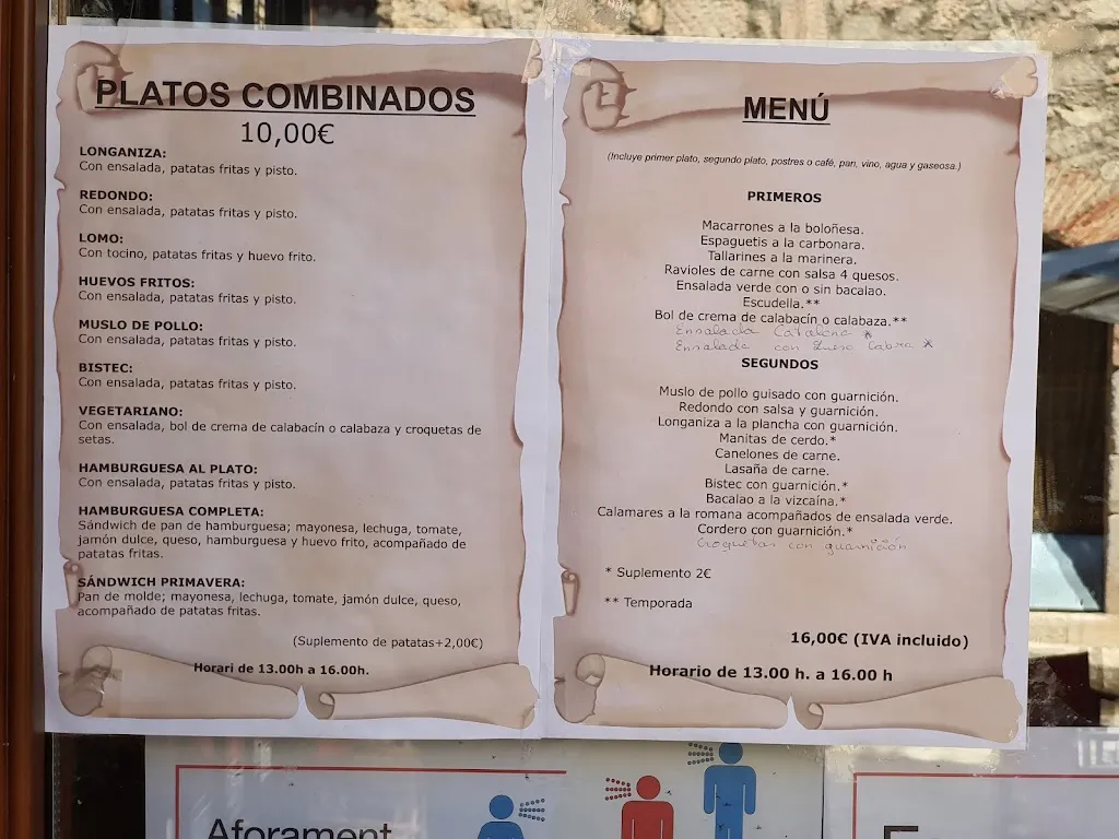 Menu_Bar L'Acàcia_Siurana_image_4