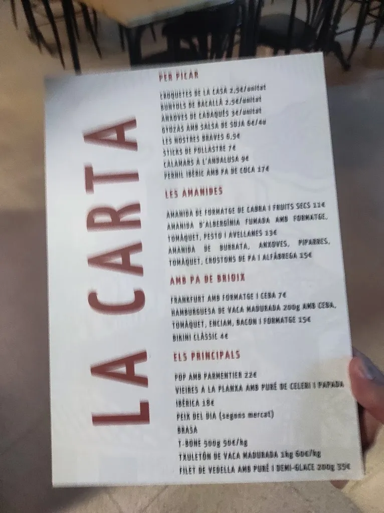 Menu_Bar Casino Tortellà_Tortellà_immagine_1