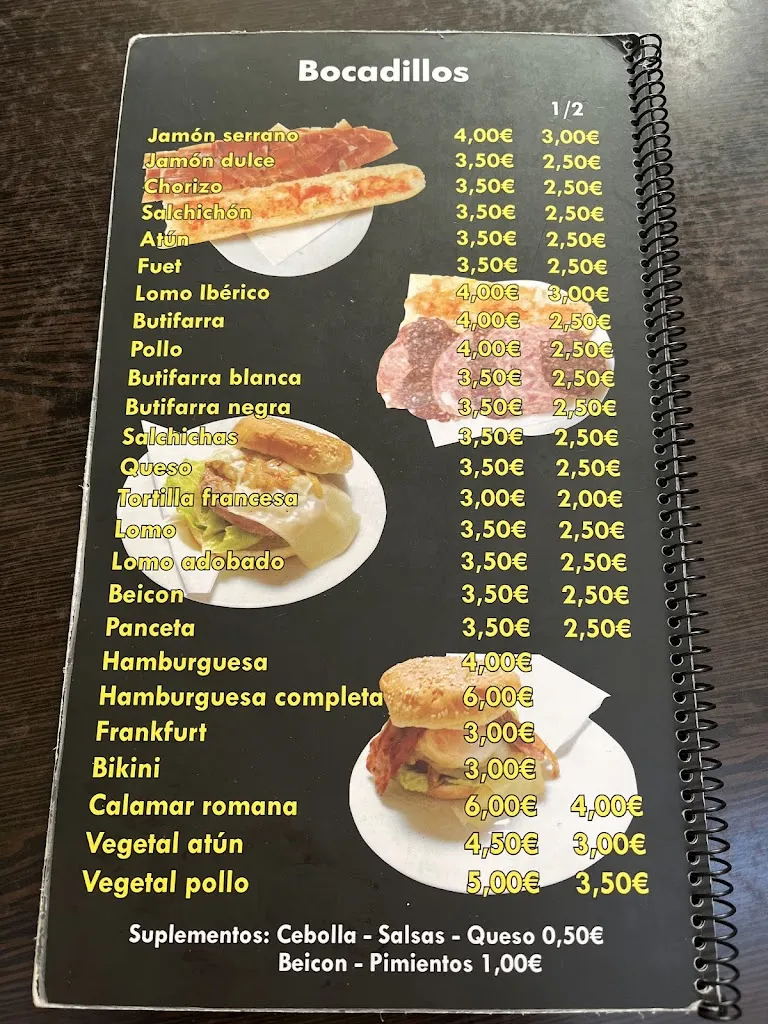 Menu_Restaurant de l'Església_Toses_immagine_1