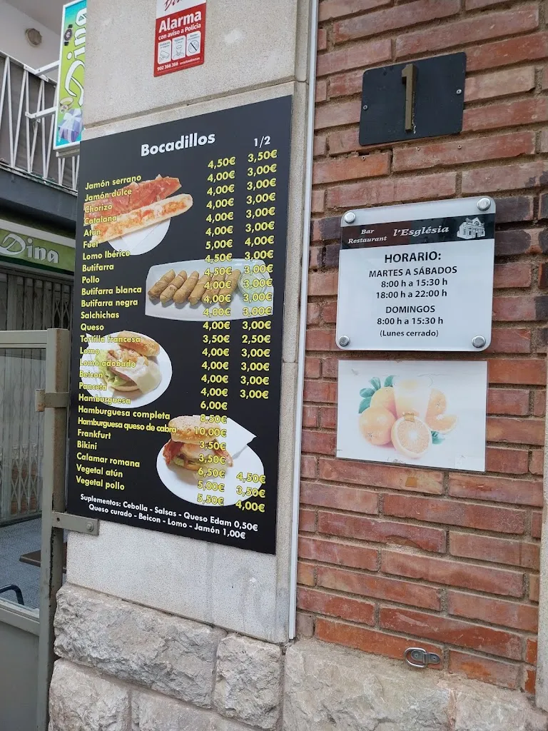 Menu_Restaurant de l'Església_Toses_immagine_2