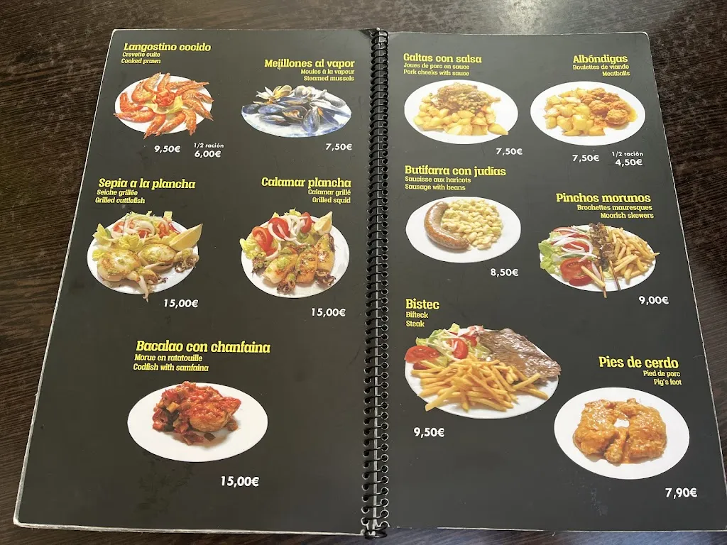 Menu_Restaurant de l'Església_Toses_immagine_3