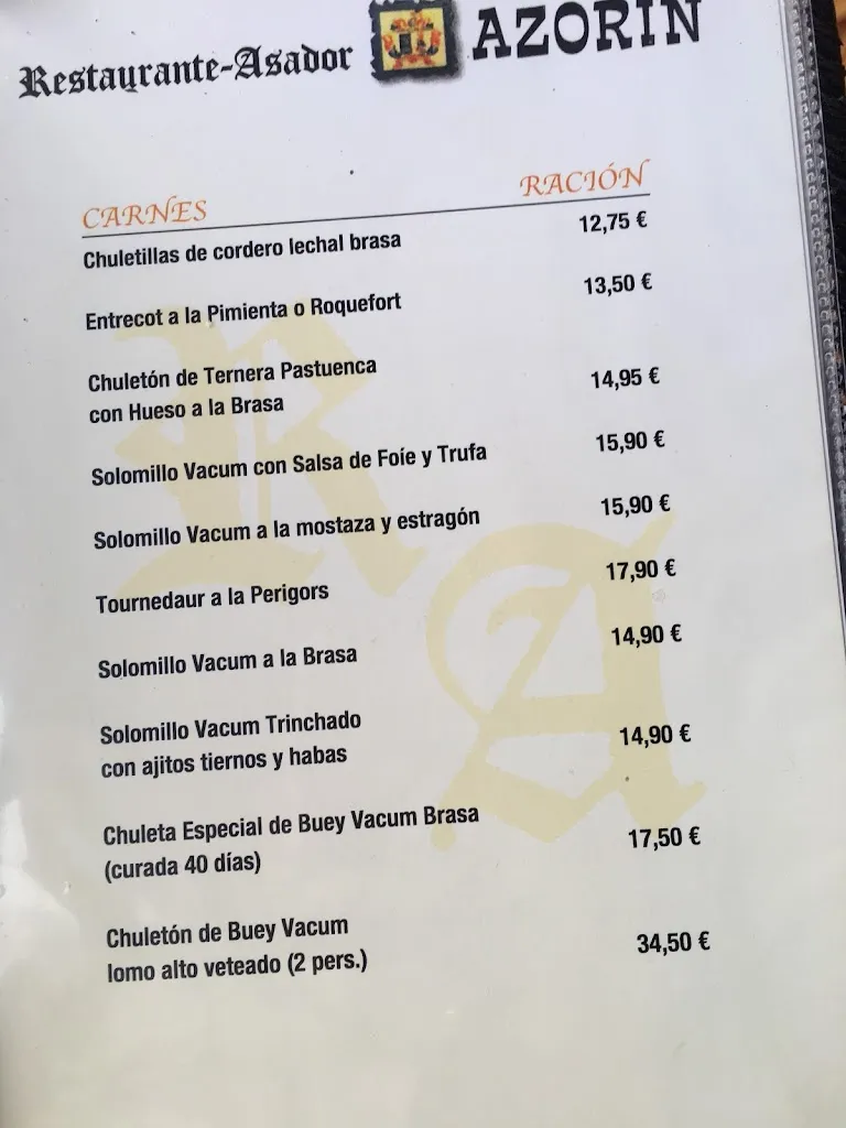 Menu_Restaurante Asador Azorín_Torrent_image_1
