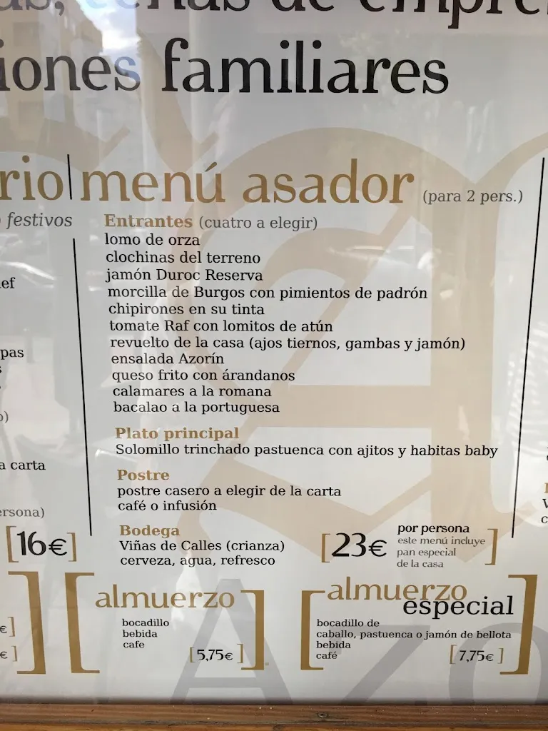 Menu_Restaurante Asador Azorín_Torrent_image_2