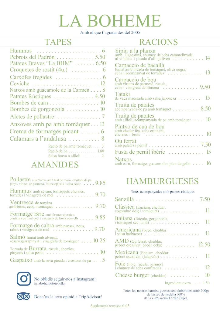 Menu_La Boheme Torroella_Torroella de Fluvià_immagine_1