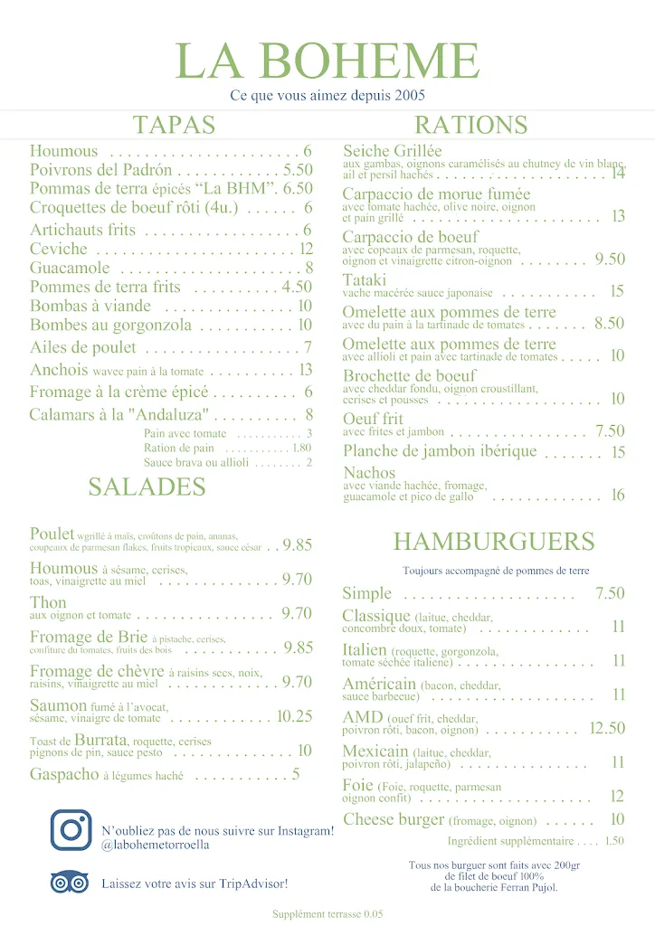 Menu_La Boheme Torroella_Torroella de Fluvià_immagine_4