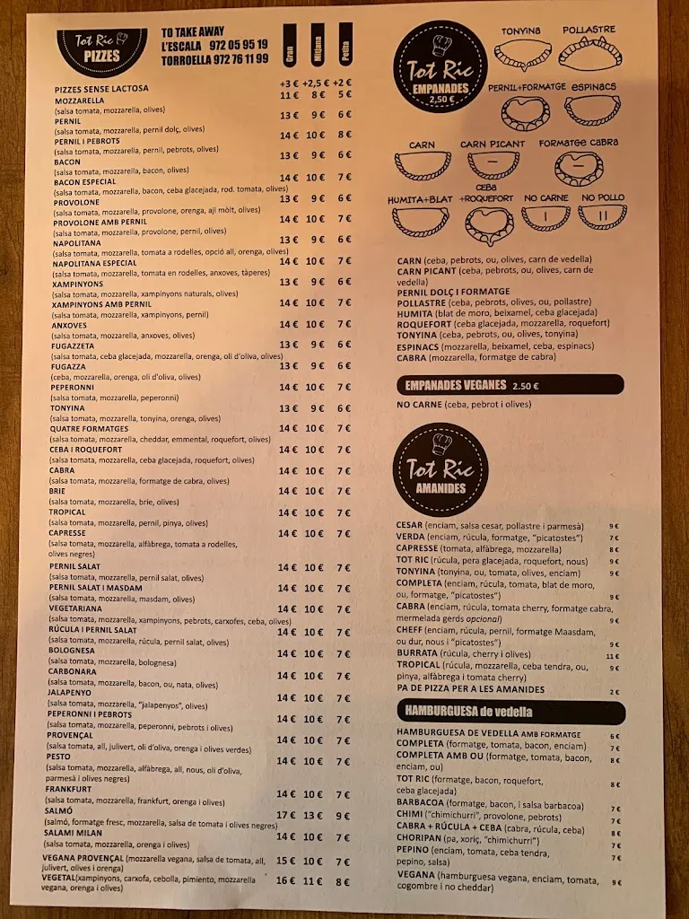 Menu_Tot Ric Ca l'Argentí_Torroella de Montgrí_image_1