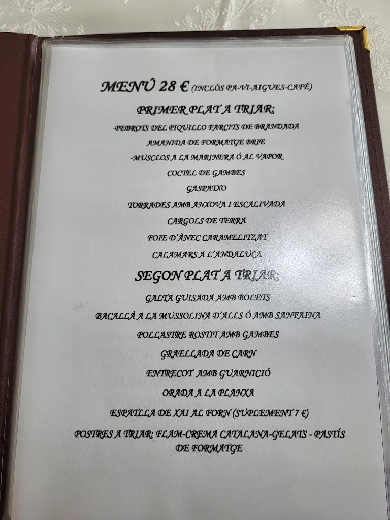 Menu_Restaurant Ca La Montserrat_Torroella de Montgrí_image_1