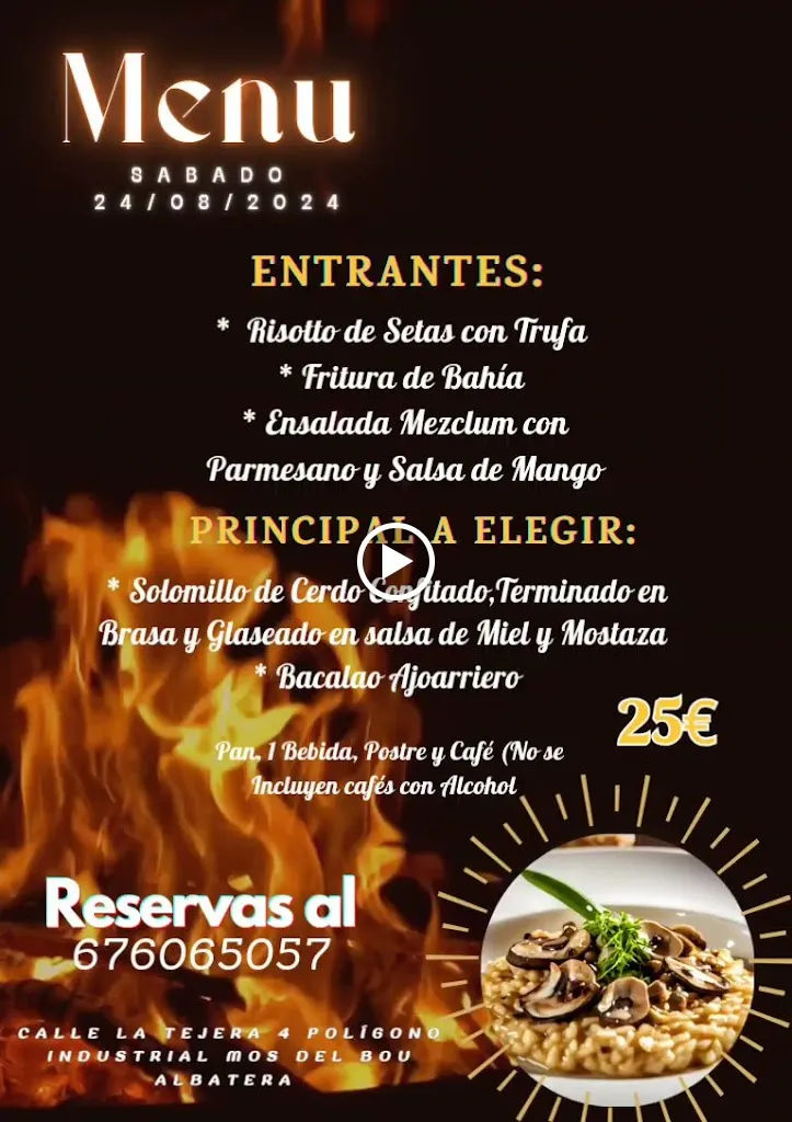 Menu_El Granero de la Tejera_Albatera_image_1