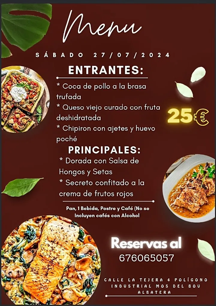 Menu_El Granero de la Tejera_Albatera_image_3