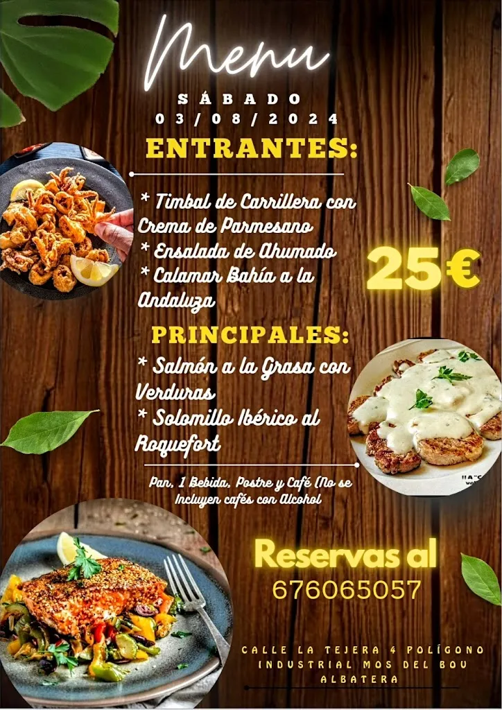 Menu_El Granero de la Tejera_Albatera_image_4