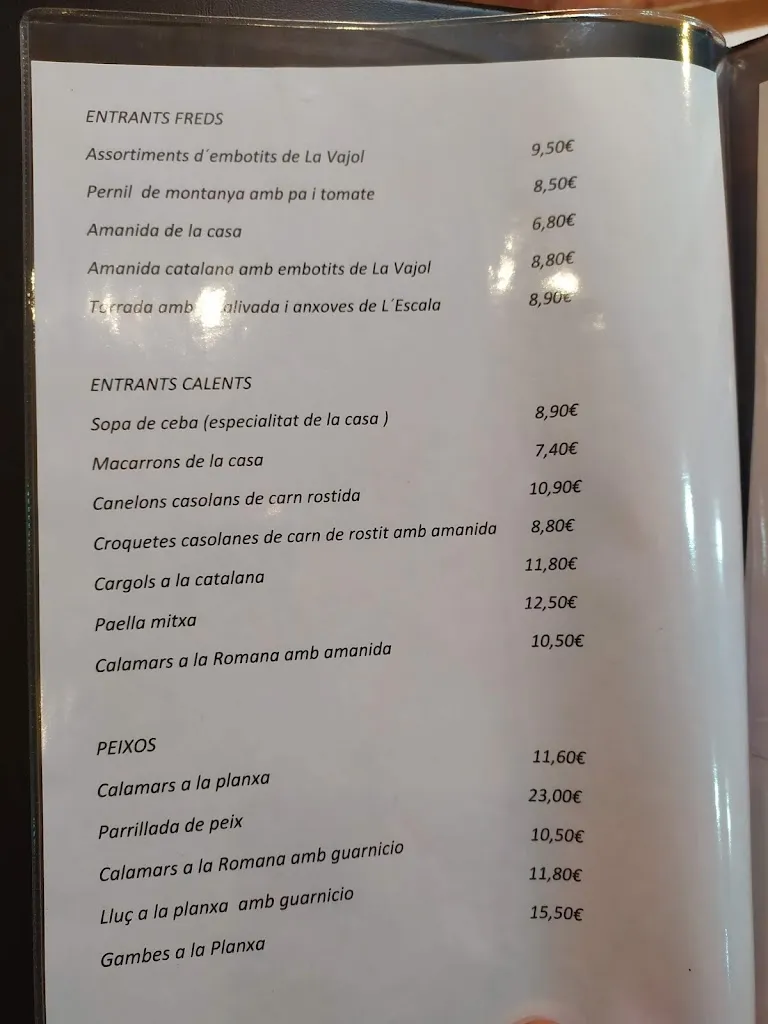 Menu_Restaurant Ca La Conxita_Vajol La_image_3