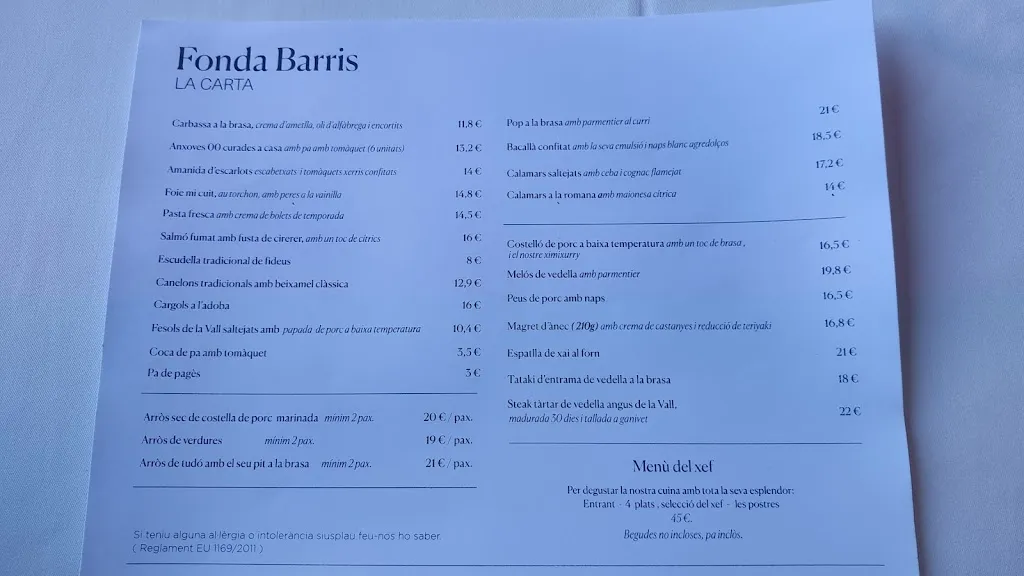 Menu_Restaurant Fonda Barris _Vall den Bas La_image_1