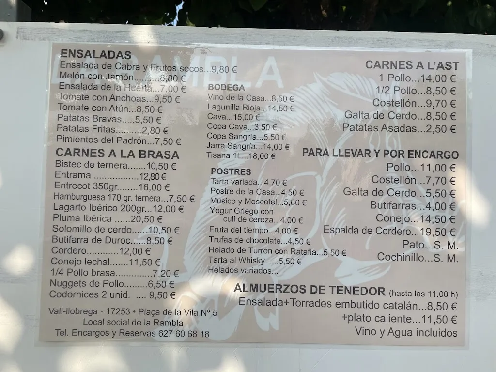 Menu_Local Social la Rambla_Vall-llobrega_image_2